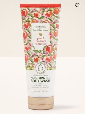 🍑”Peach Blossom & Nectar” Moisture Body Wash, Vera Bradley & B&BW, 10-fl oz, NWT